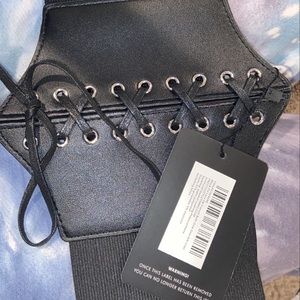 Black Corset Belt